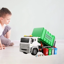 Giocattoli realistici per camion della spazzatura